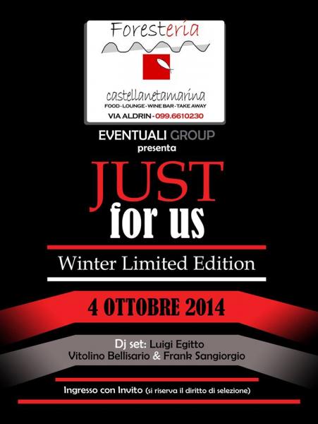 Just For Us - Winter Limited Edition