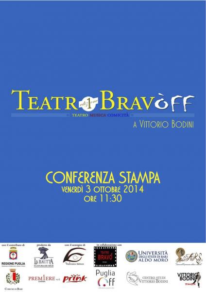 Conferenza Stampa Rassegna Teatro Bravòff - Ed.1