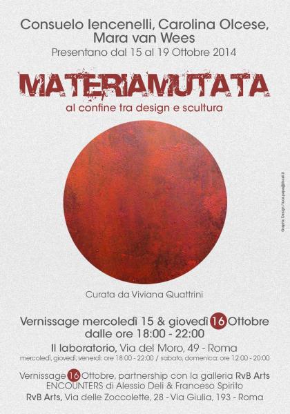 MateriaMutata  - Al confine tra design e scultura