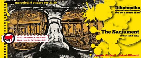 Visioni Differenti [Dikotomiko] proietta: The Sacrament || Ex-Caserma Liberata