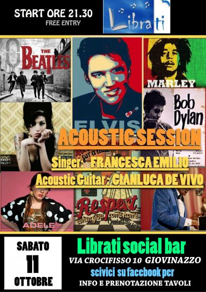Francesca Emilio - Gianluca De Vivo ACOUSTIC SESSION