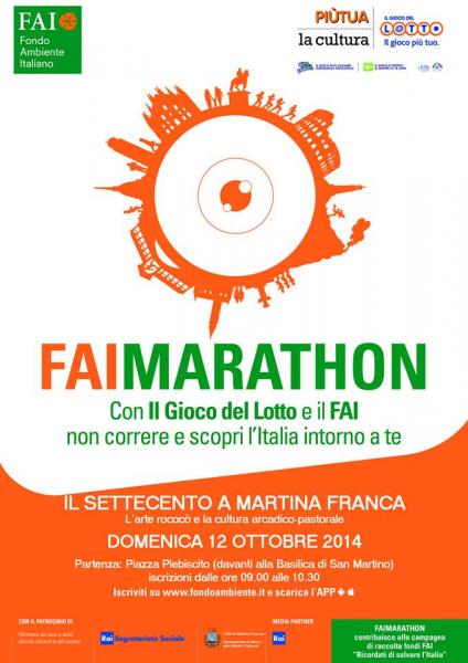 FAIMARATHON - Il Settecento a Martina Franca: l'arte rococò e la cultura arcadico-pastorale