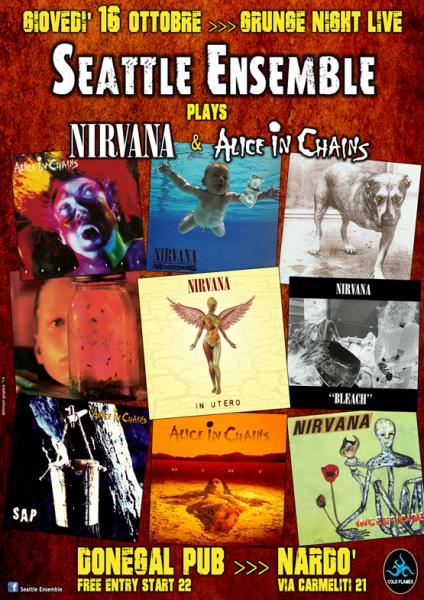 Grunge Night live con la Seattle Ensemble
