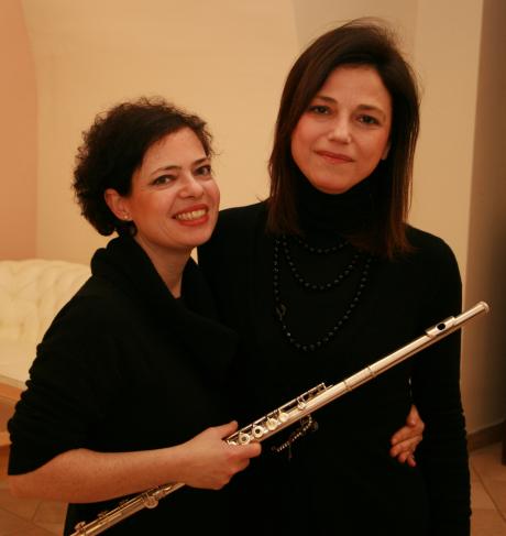 Duo D'amore - De Vinco (Flauto e Pianoforte) e Apertura concerto con il Clarinetensemble