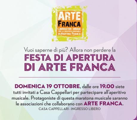 Festa di apertura di Arte Franca
