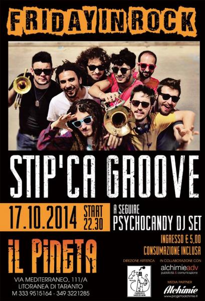 Inaugurazione de "Il Pineta Friday in Rock": Stip'Ca Groove
