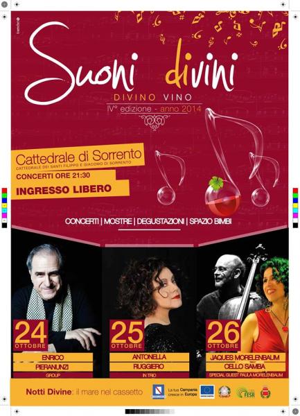 Suoni Divini Divino Vino IV edizione 24-25-26 ottobre 2014