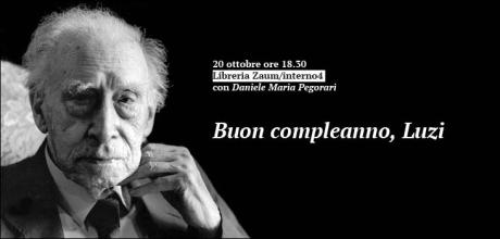 Buon compleanno, Luzi
