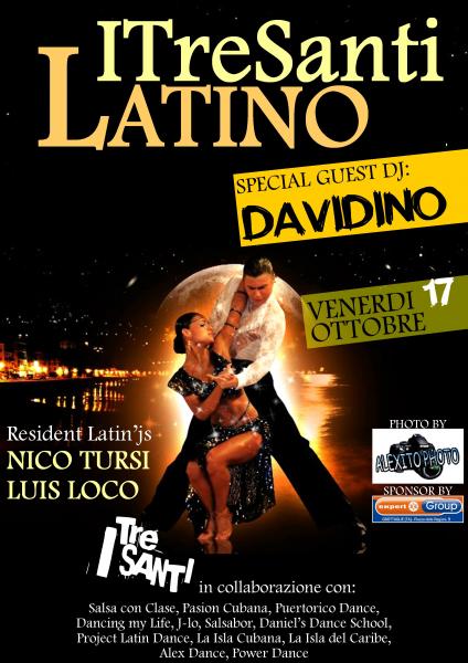 I Tre Santi Latino Special Guest Davidino
