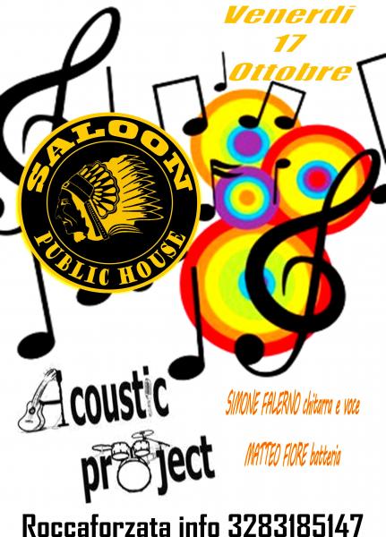 Saloon  Acustic Project live