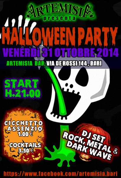 Halloween Party all'Artemisia