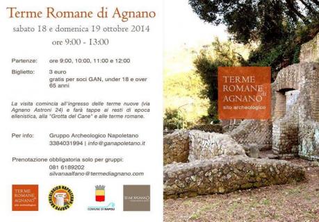 Visita alle terme romane di Agnano