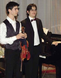 Duo Violino e Pianoforte :  Gabriele Ceci &  Mirco Ceci