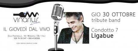Giovedi 30 ottobre sul palco del Vinarius i "Condotto7" tribute band Ligabue