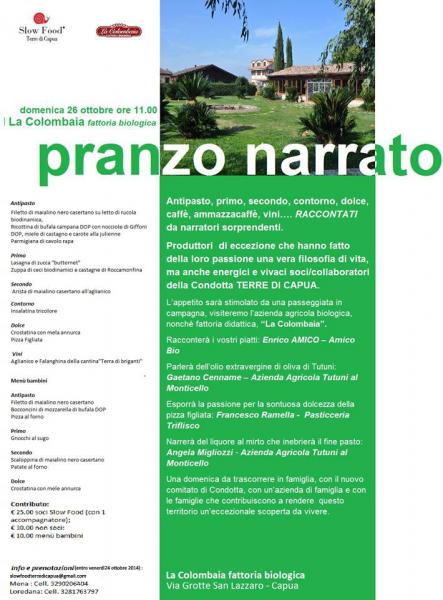 Pranzo Narrato