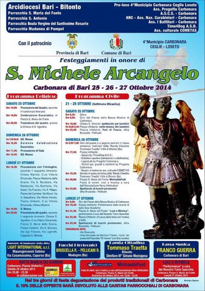 Festa Patronale di San Michele Arcangelo a Carbonara di Bari