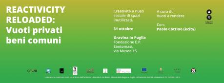 Vuoti Privati Beni Comuni: riattivare gli spazi: norme tecniche e fondi
