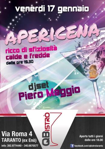 apericena Djset  Piero Maggio