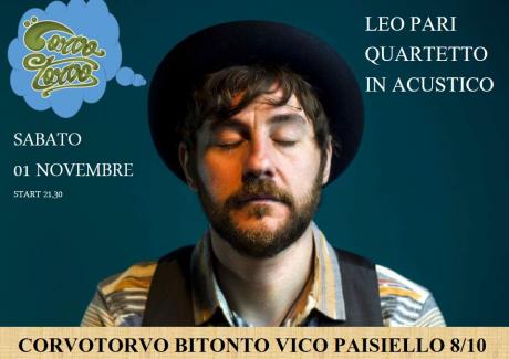Leo Pari live al Corvotorvo - 01 Novembre