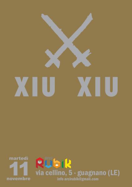 Martedì 11 Novembre - Xiu Xiu live