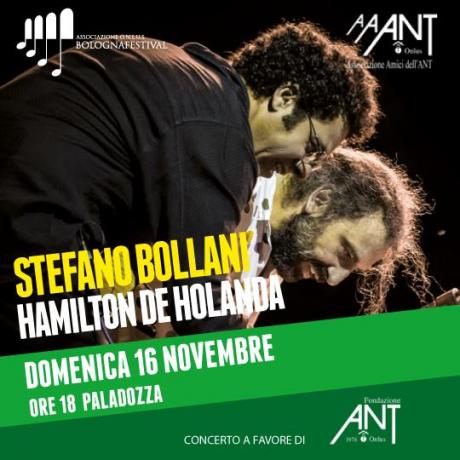 Stefano Bollani  e Hamilton de Holanda  in concerto per l'ANT a Bologna