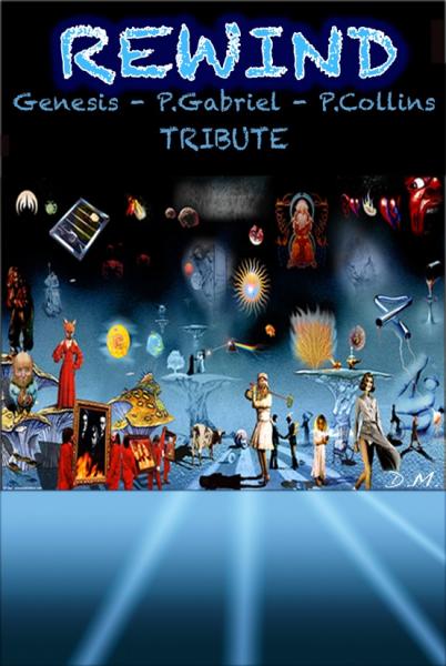 Genesis Tribute live con i  Rewind