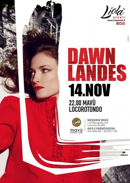 Dawn Landes in concerto a Locorotondo