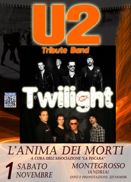 Musica e tradizione: concerto nell'ipogeo con i Twilight U2 Tribute Band