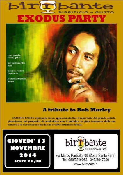 Exodus Party - a Tribute to Bob Marley