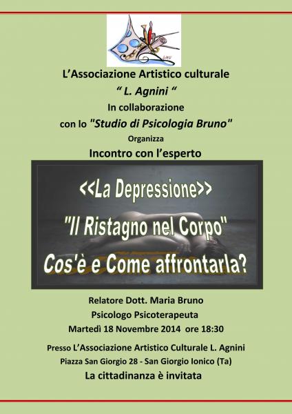 La Depressione. Il "ristagno nel corpo": cos'è e come affrontarla?