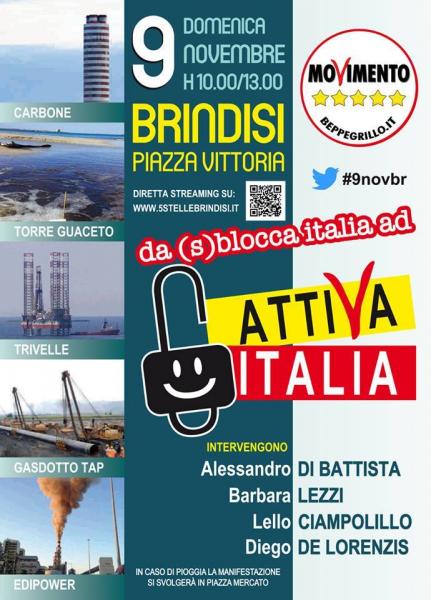 Giornata di protesta contro il Decreto SBLOCCA ITALIA