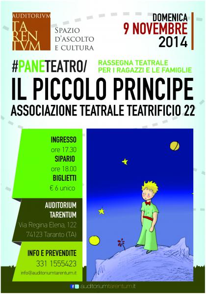 IL PICCOLO PRINCIPE    #paneteatro