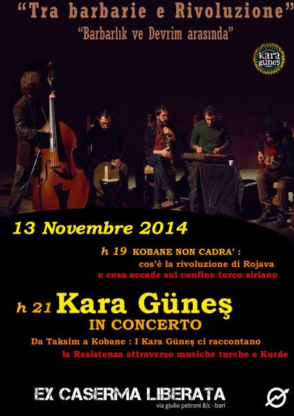 Tra barbarie e rivoluzione || dibattito e testimonianze sulla resistenza di Kobane || KARA GUNES in