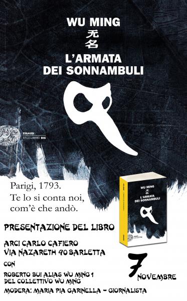L'armata dei sonnambuli - Wu Ming - Presentazione del libro e incontro con l'autore