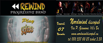 GENESIS tribute by REWIND in concerto al Nordwind