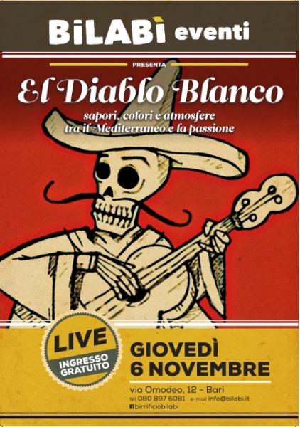 El Diablo blanco. Sapori, colori e atmosfere tra il mediterraneo e la passione.