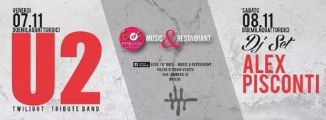 Twilight U2 Tribute Band live all'Evoè 19a Buca Music & Restaurant