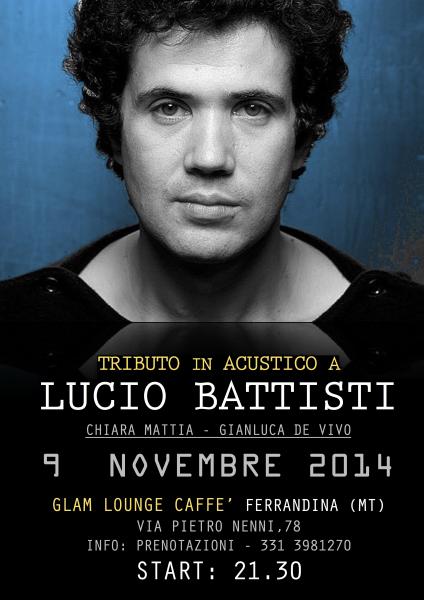 Omaggio in acustico a Lucio Battisti