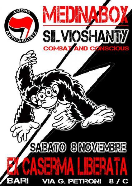 [Combat and Conscious] Medinabox + SilvioShanty live