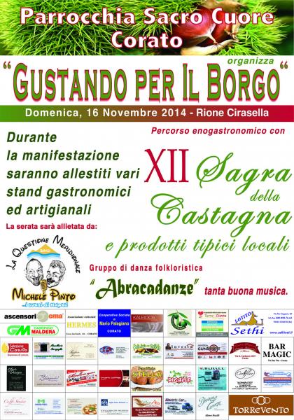 Gustando per il Borgo - XII sagra della castagna e dei prodotti tipici locali