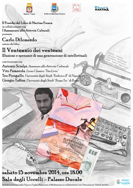 Presentazione del volume di Carlo Dilonardo "IL VENTENNIO DEI VENTENNI".