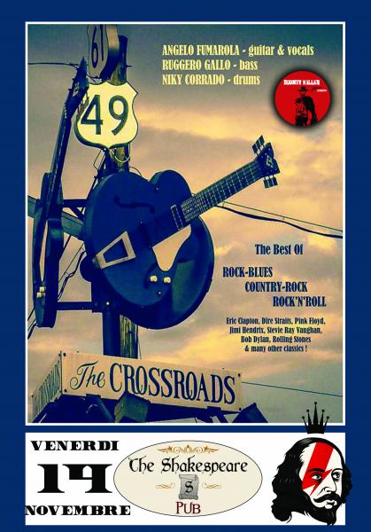 CROSSROADS - live at The Shakespeare Pub, Casarano