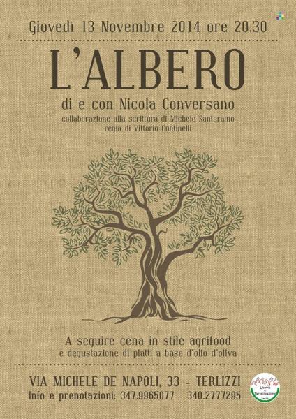 L'ALBERO di e con Nicola Conversano