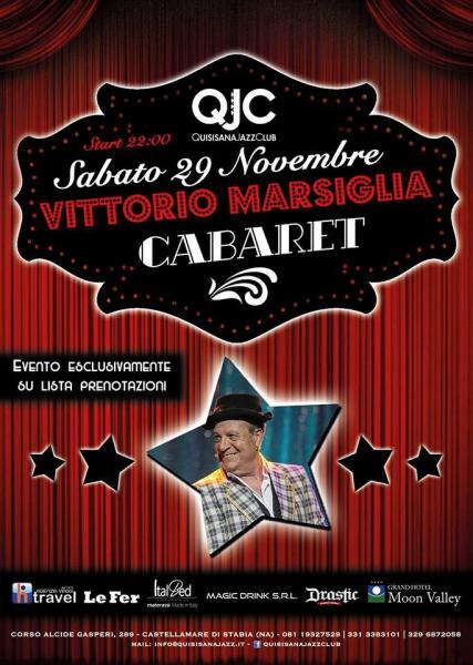 VITTORIO MARSIGLIA cabaret