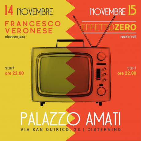 Weekend 14 - 15 Novembre al Palazzo Amati