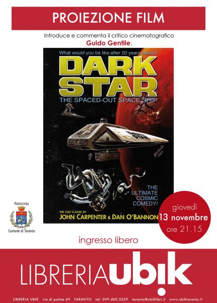 Proiezione del film "Dark Star"