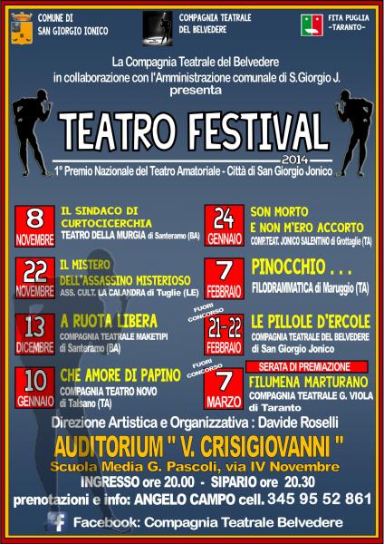 Teatro Festival IL MISTERO DELL'ASSASSINO MISTERIOSO