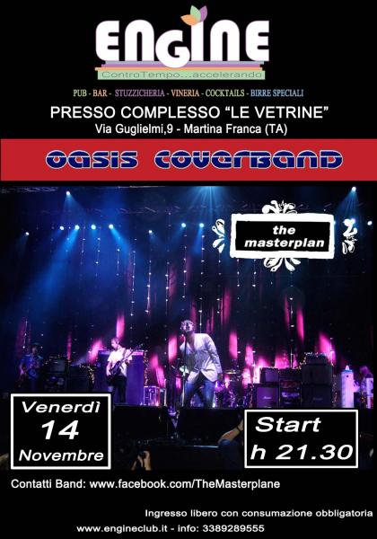 The Masterplan Oasis Coverband live at Engine Club