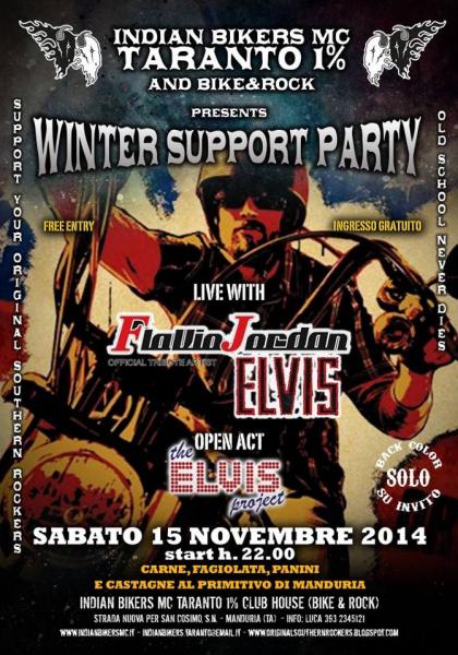 Flavio Jordan For Elvis in concerto