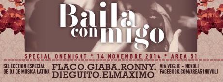 Torna "Baila Conmigo" all'Area51, onenight latina con lo staff di Sonido Tropical